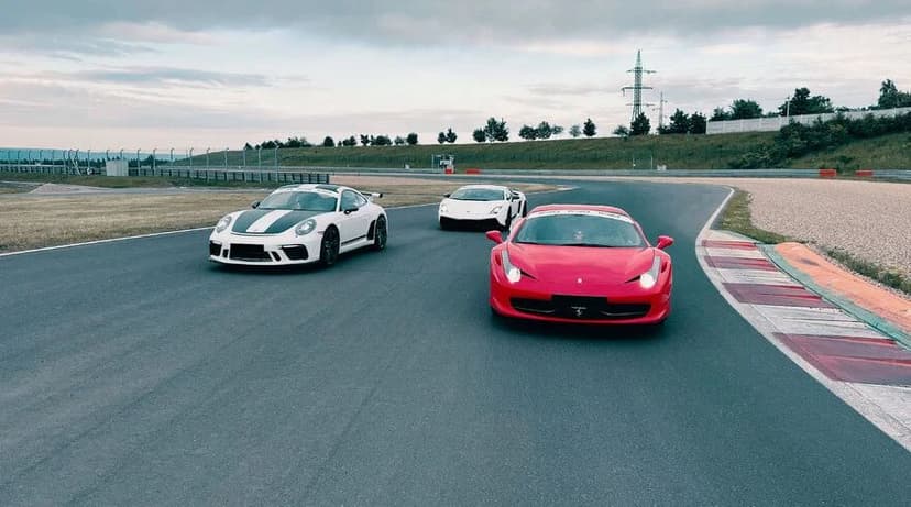 Jízda ve Ferrari 458 Italia na okruhu