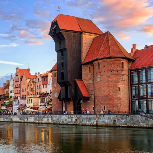 Zpáteční letenky Praha - Gdaňsk