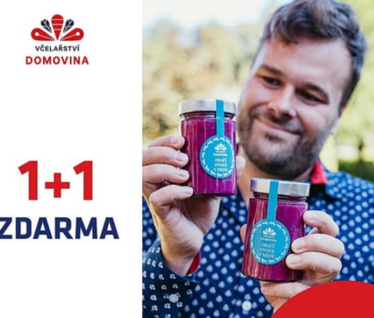 Vcelarstvi-Domovina - akce 1+1 zdarma