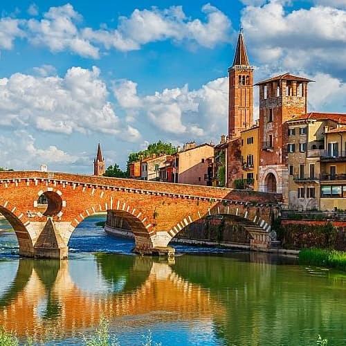 Zpáteční letenky Praha - Verona