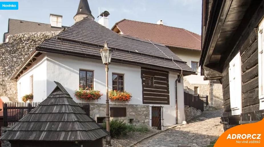 Romantický pobyt pro dva v roubence Antik