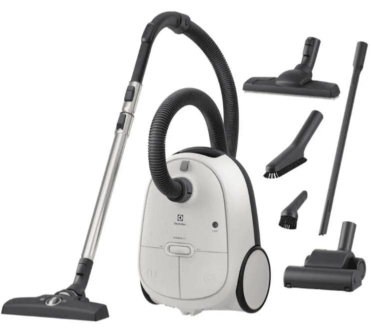 Sáčkový vysavač Electrolux, příslušenství