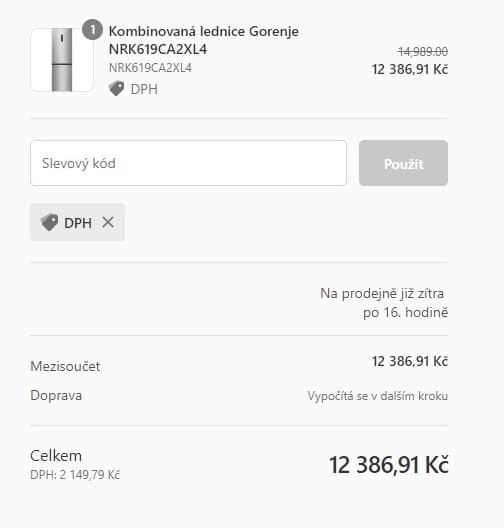 Lednice Gorenje, no frost, 185cm, C