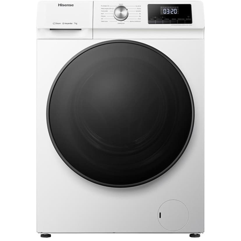 Parní pračka Hisense 7kg, 1200 ot., A