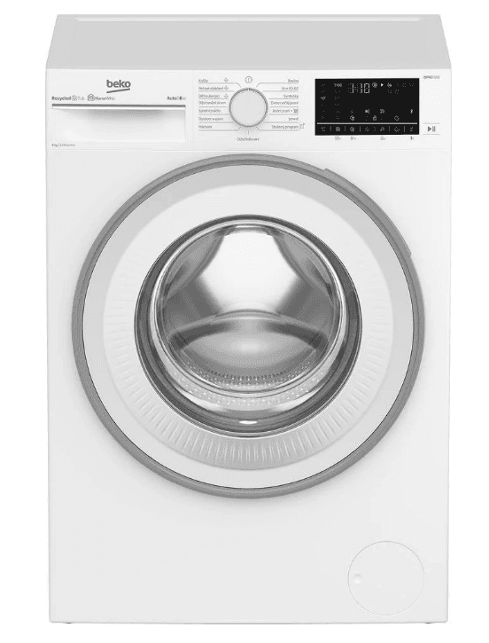 Parní pračka Beko, 1400 ot/min, 8 kg, A