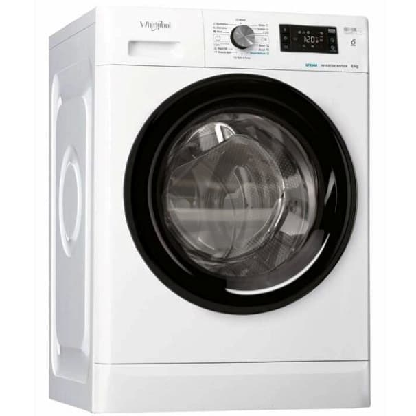 Parní pračka Whirlpool 8kg, 1200ot, B