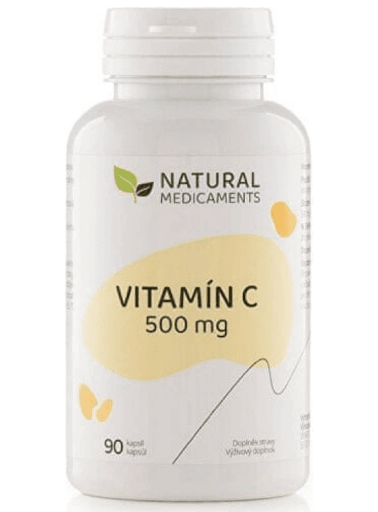 Vitamín C 500 mg 90 kapslí