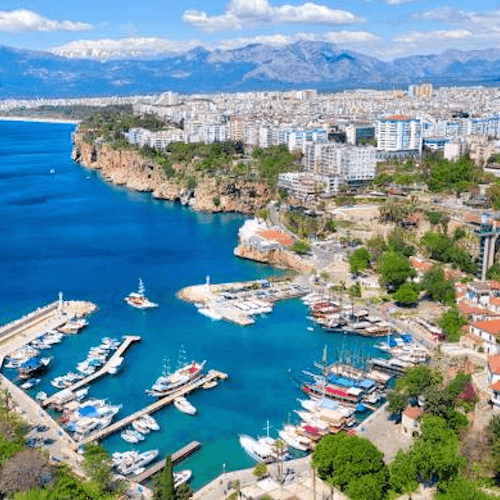 Zpáteční letenky Praha - Antalya