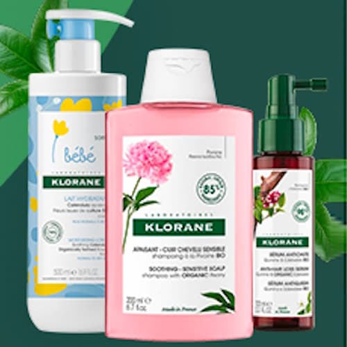 Sleva 100 Kč na produkty Klorane