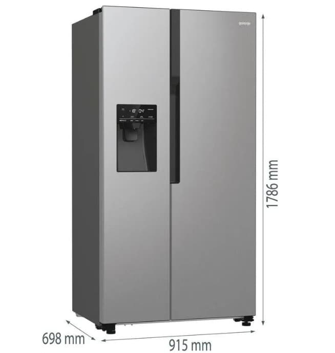 Americká lednice Gorenje, led, NoFrost, 179cm