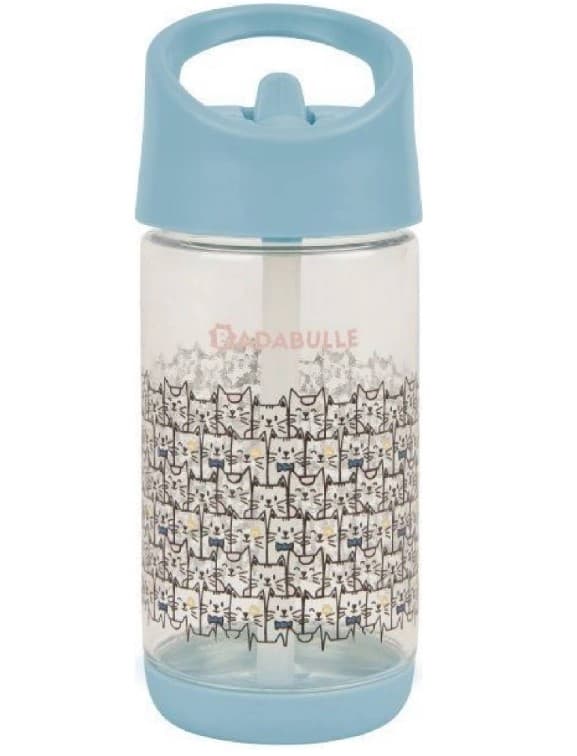 Láhev na pití se slámkou Badabulle 350 ml
