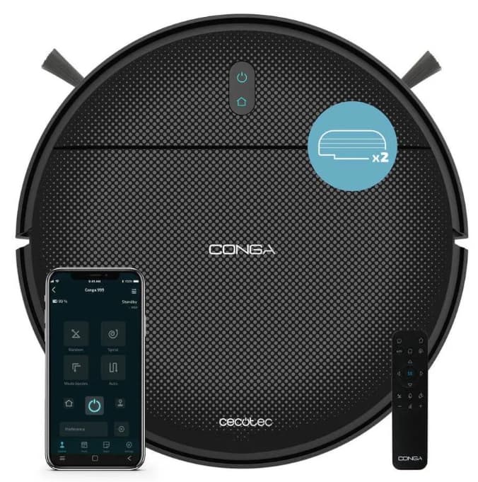 Robot vysavač/mop Cecotec 1000Pa