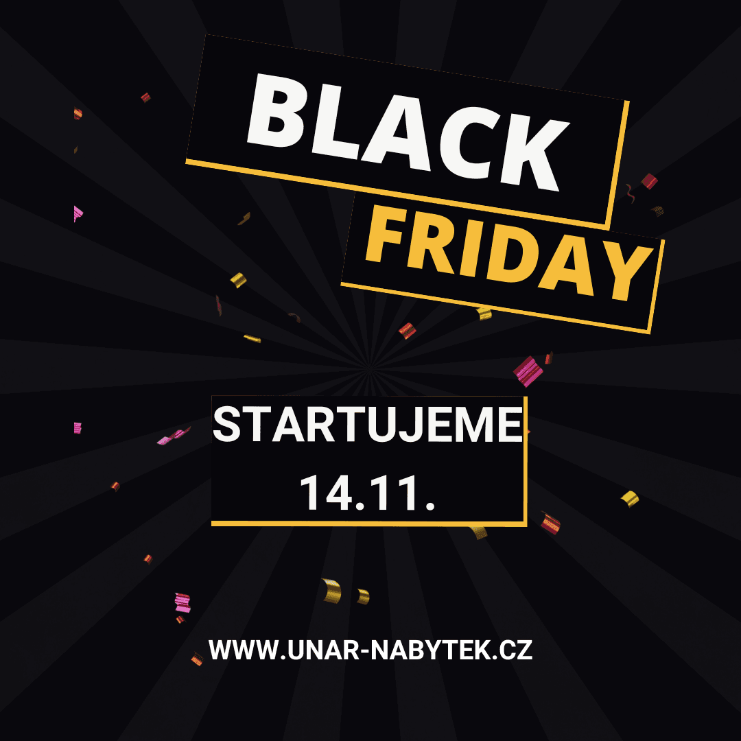 Black Friday na www.unar-nabytek.cz