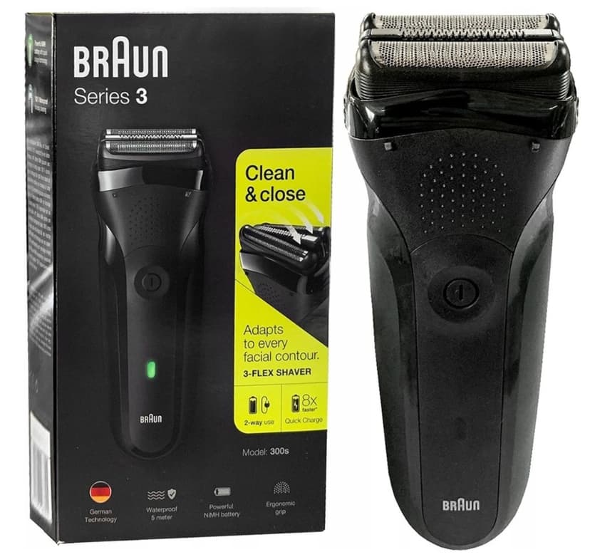 Holící strojek Braun 3 Flex, AKU