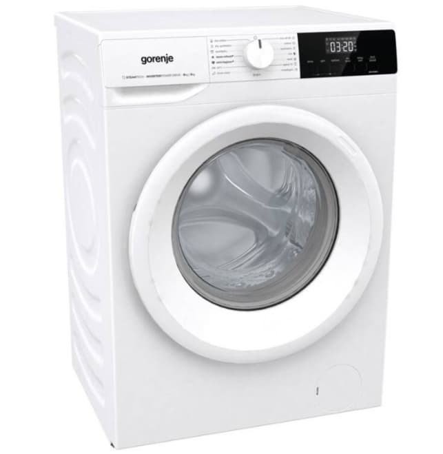 Pračka, sušička Gorenje 8/5kg, pára, 1400ot.