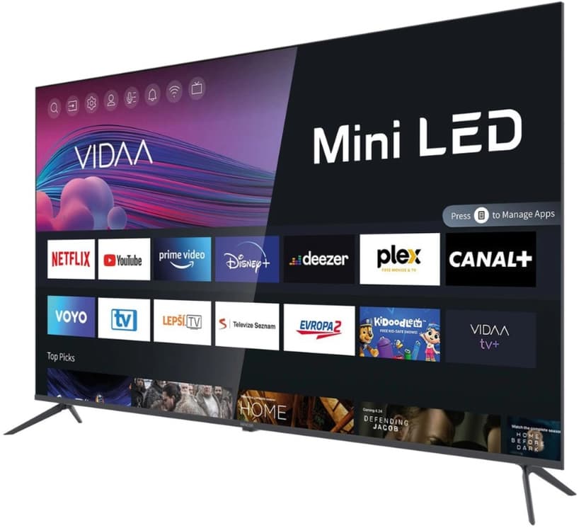 4K Smart TV 165cm, Sencor