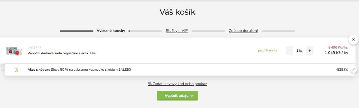 Vánoční sada svíček Yankee Candle