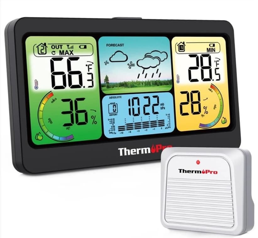 Meteostanice ThermoPro 7"