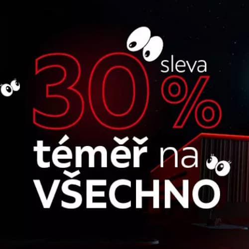XXXLutz - sleva -30% téměř na vše