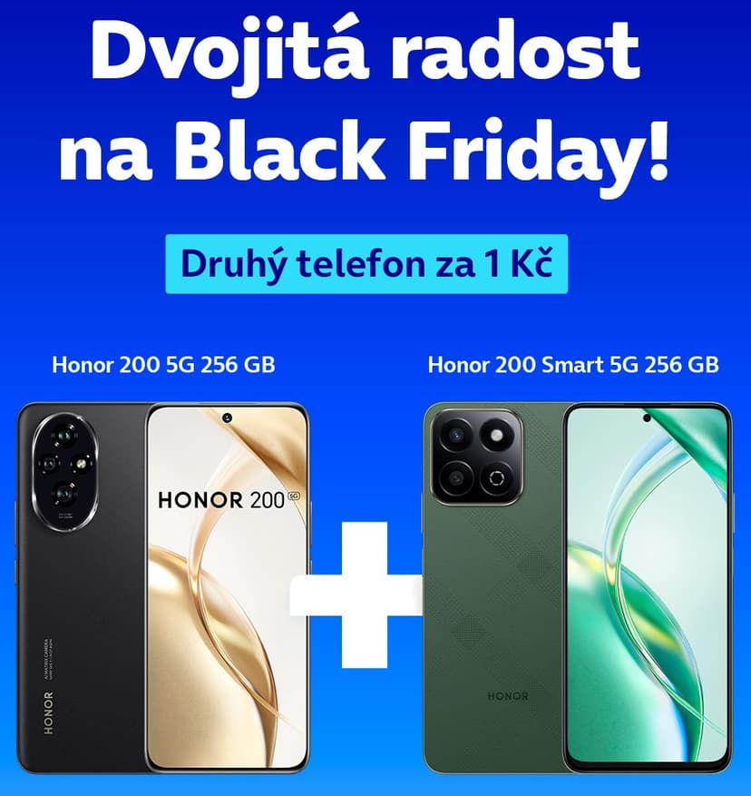 2x telefon Honor 200 5G za cenu 1