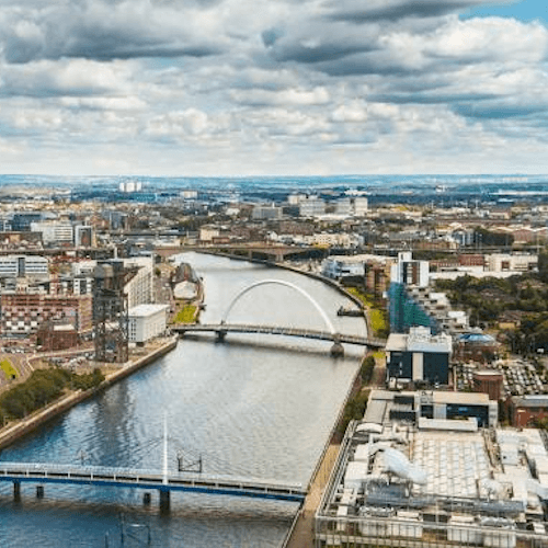 Zpáteční letenky Praha - Glasgow