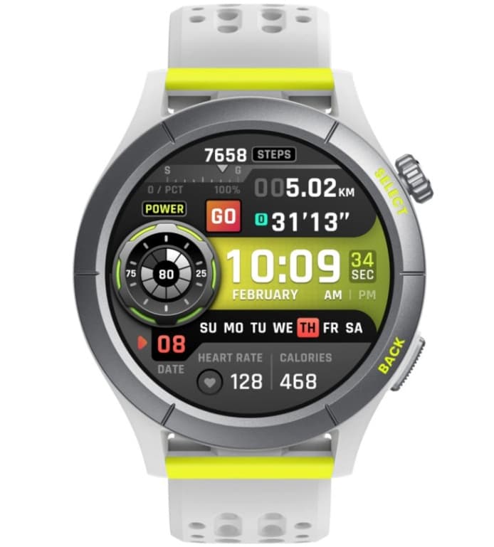 Chytré sportovní hodinky Amazfit Cheetah