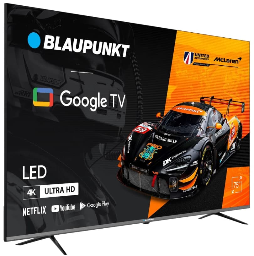 4K Google TV, 191cm, Blaupunkt