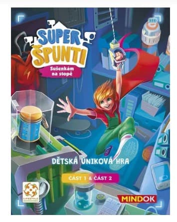 Úniková hra Superšpunti: Sušenkám na stopě