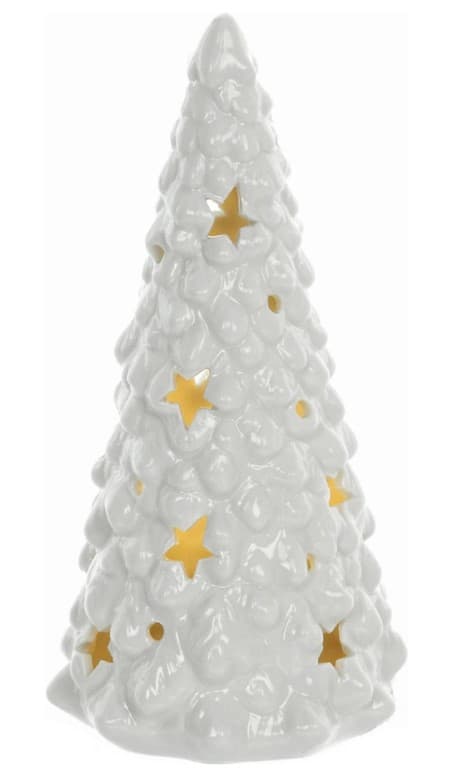 Porcelánový stromek s LED světýlkem