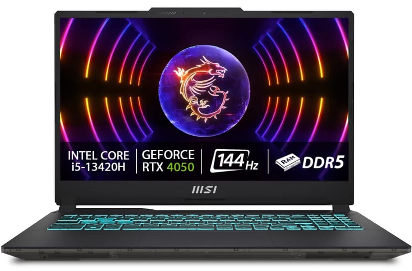 MSI i5 4,6GHz, 6GB Nvidia, 1TB SSD, 15,6"