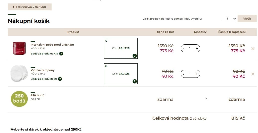 Yves Rocher - sleva 50% na nákup 2 věcí