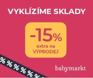 Babymarkt - sleva 15% na Výprodej