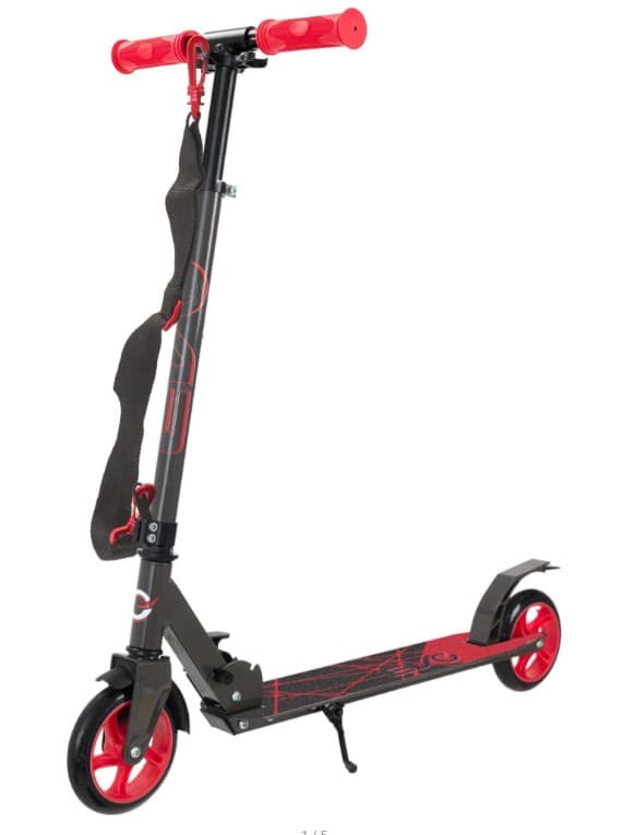 Skládací koloběžka Evo Flexi Scooter Red 145