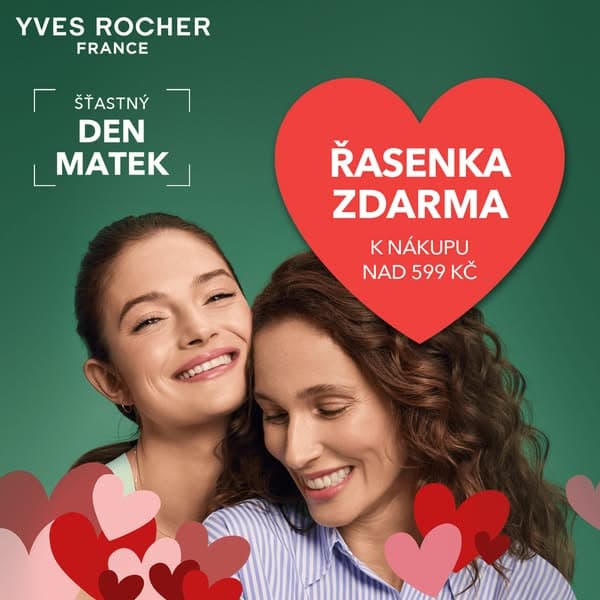 Yves Rocher - řasenka zdarma k nákupu