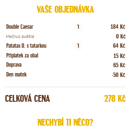 Sleva 50 Kč na jídlo z Bageterie Boulevard