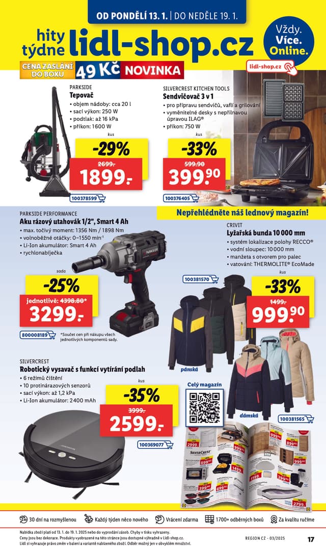 Lidl leták eshop 13.-19.1.