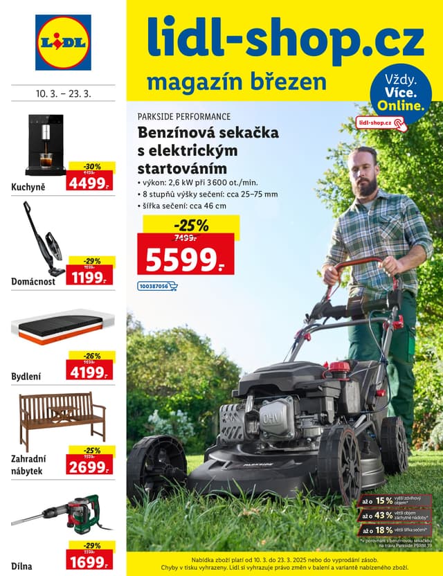 Lidl leták Eshop 10.-23.3.