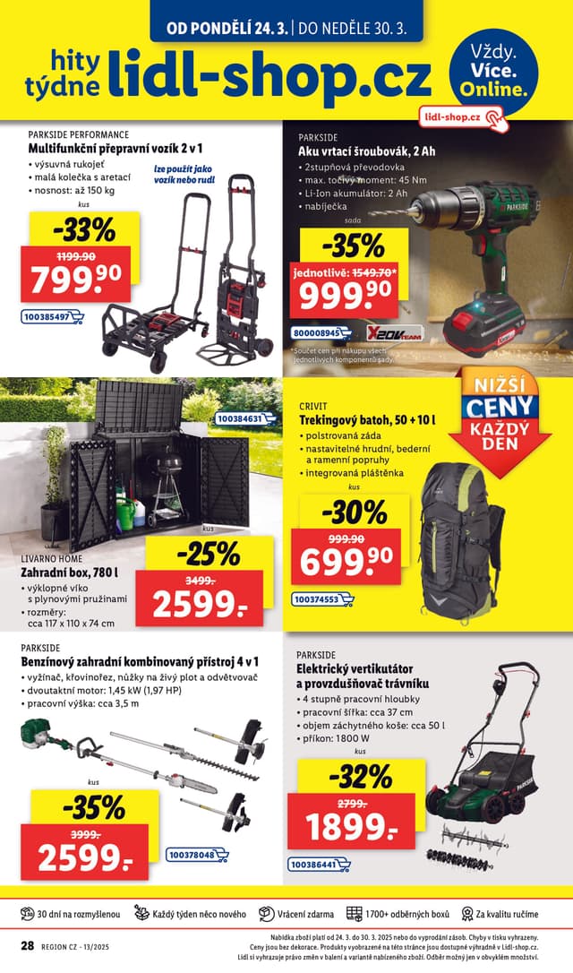 Lidl leták Eshop 24.-30.3.