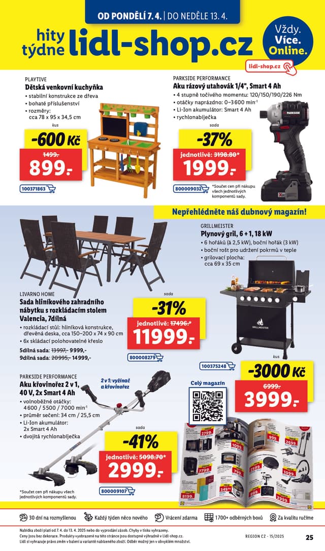 Lidl leták Eshop 7.-13.4.