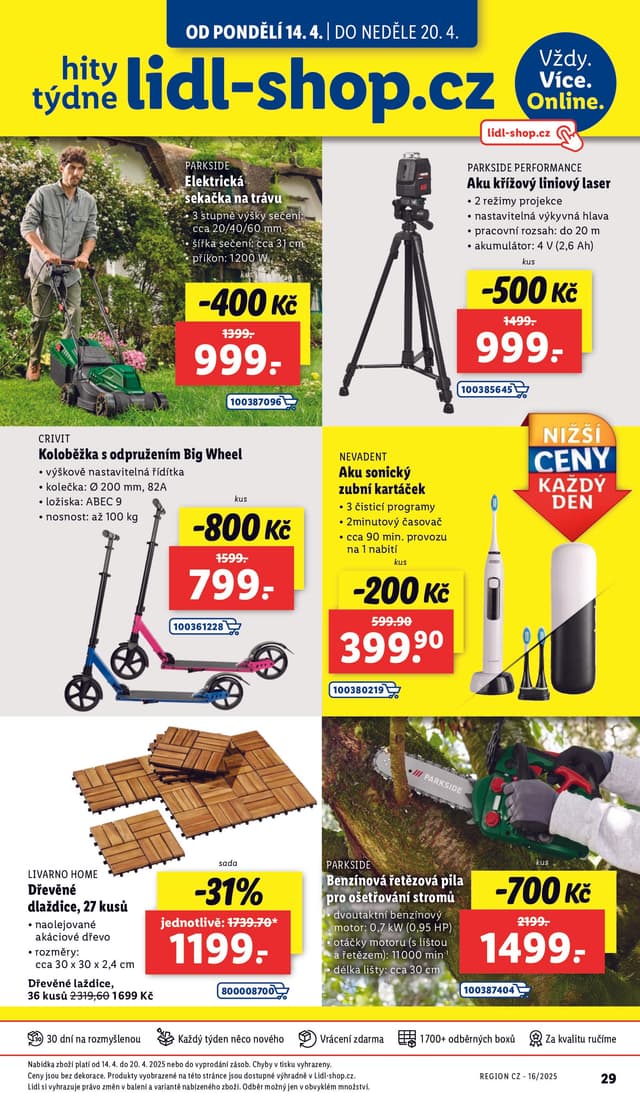 Lidl leták Eshop 14.-20.4.