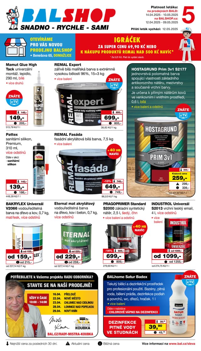 Balshop leták 12.4. - 10.5.