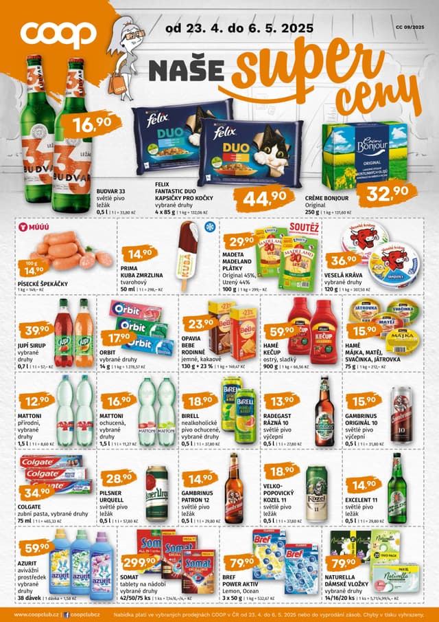 Coop leták 23.4. - 6.5.