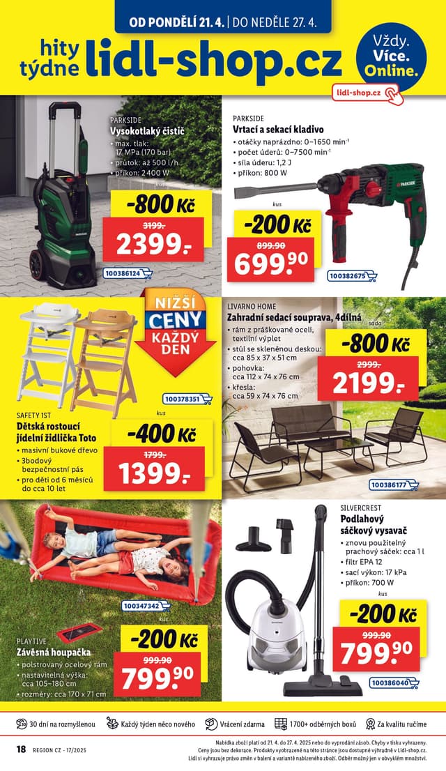Lidl leták Eshop 22.-27.4.
