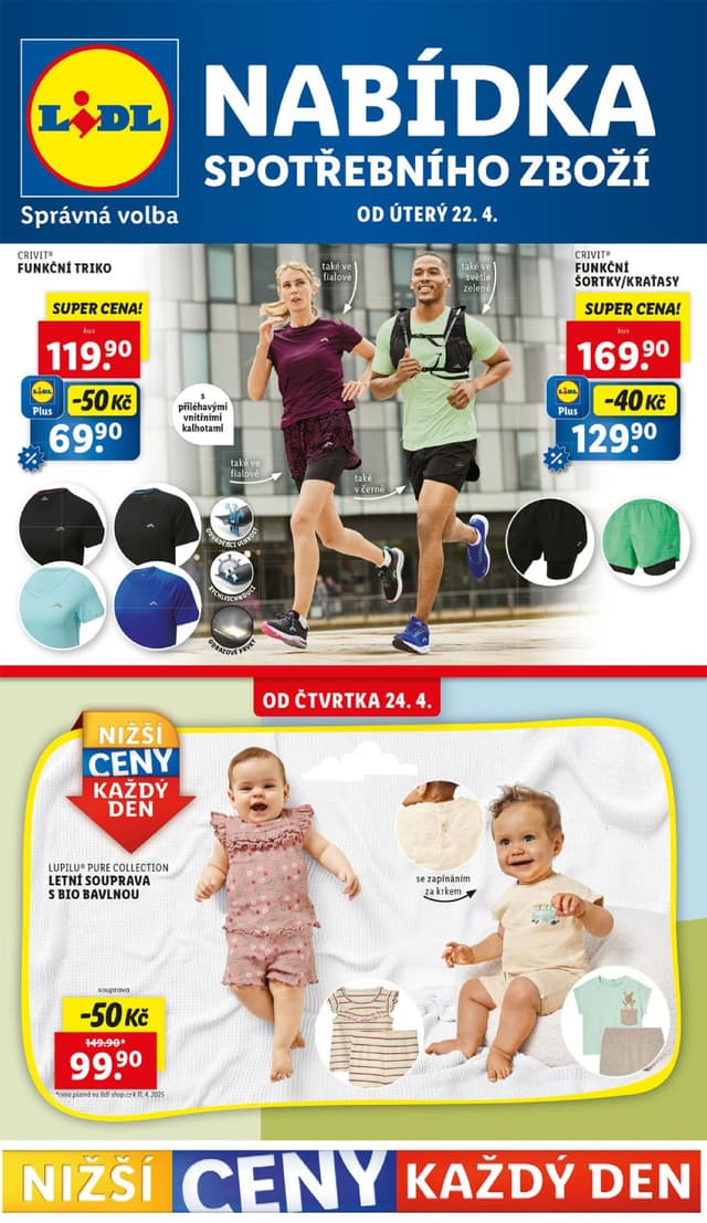 Lidl leták Spotřební zboží 22.-27.4.