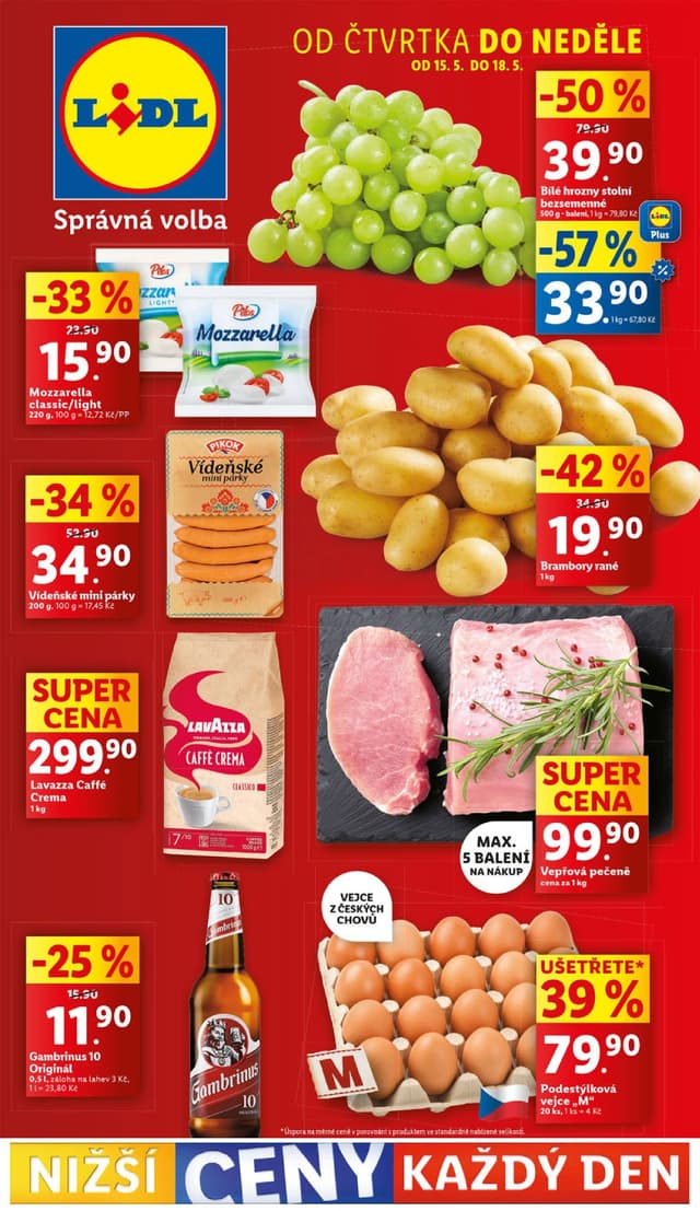 Lidl leták 15.-18.5.